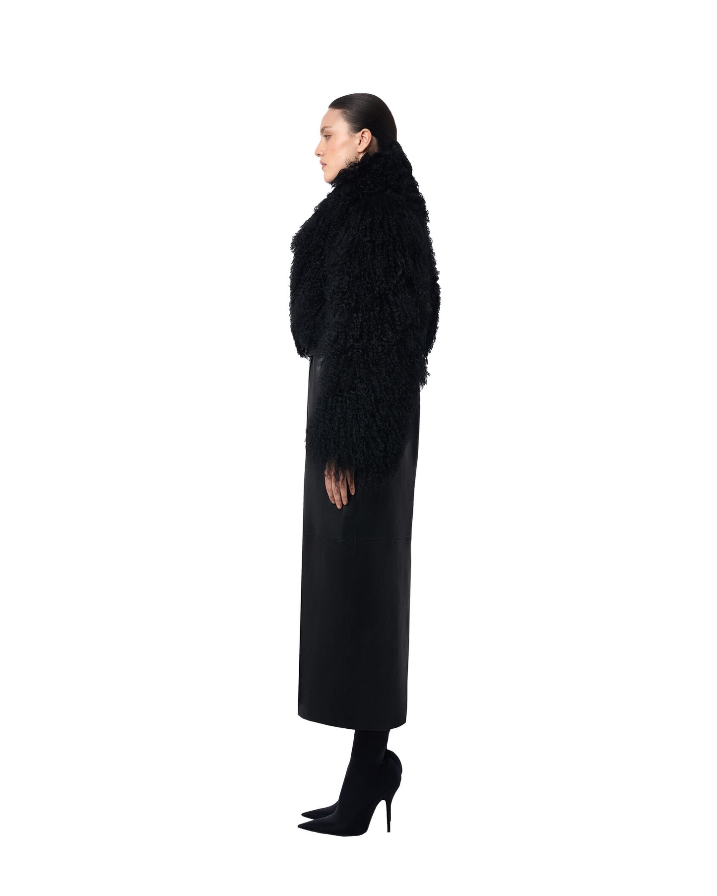 SIGNATURE SHEARLING COAT
