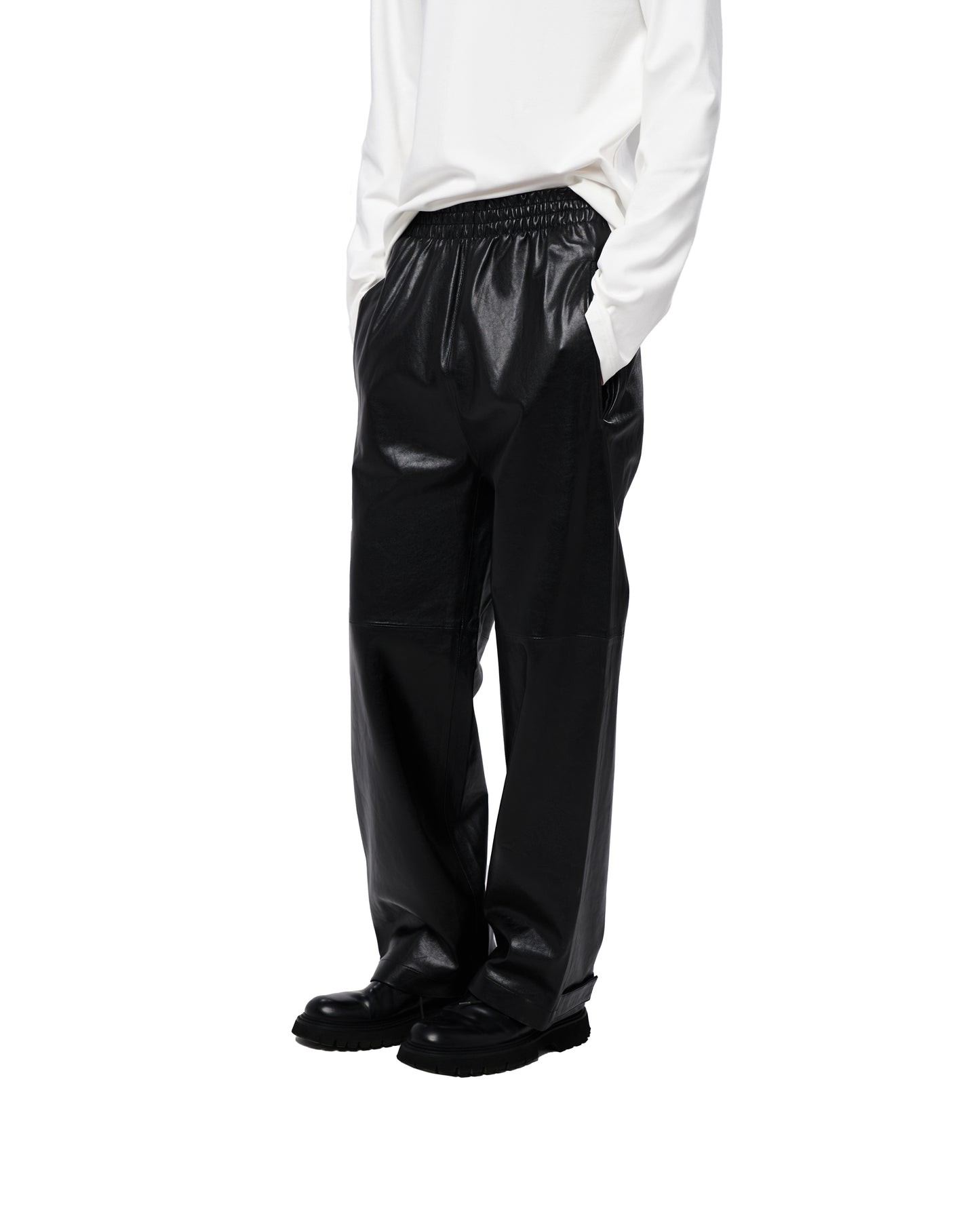 ELASTIC WAIST PANTS
