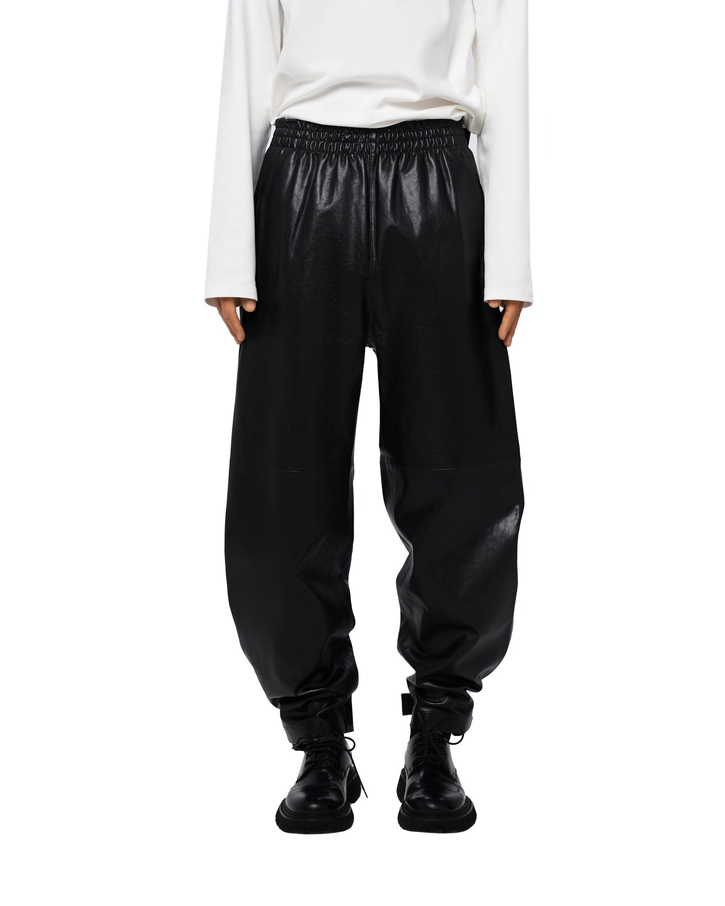 ELASTIC WAIST PANTS