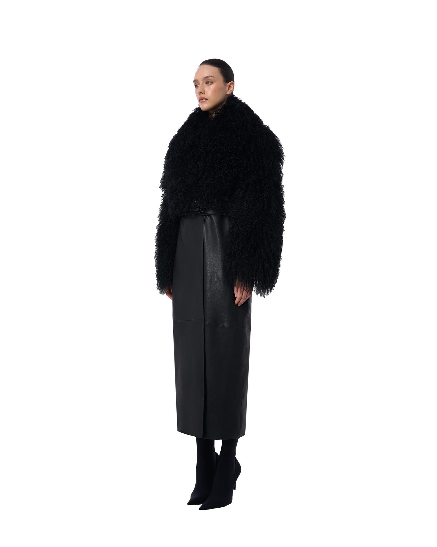 SIGNATURE SHEARLING COAT
