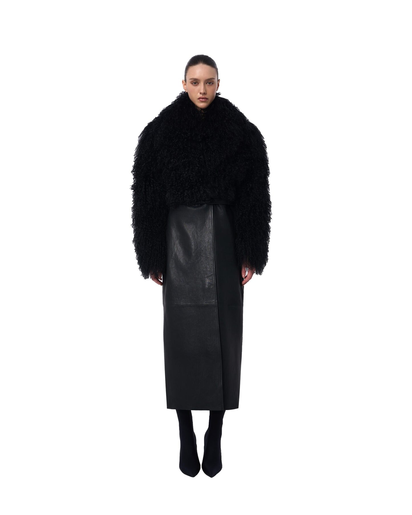 SIGNATURE SHEARLING COAT