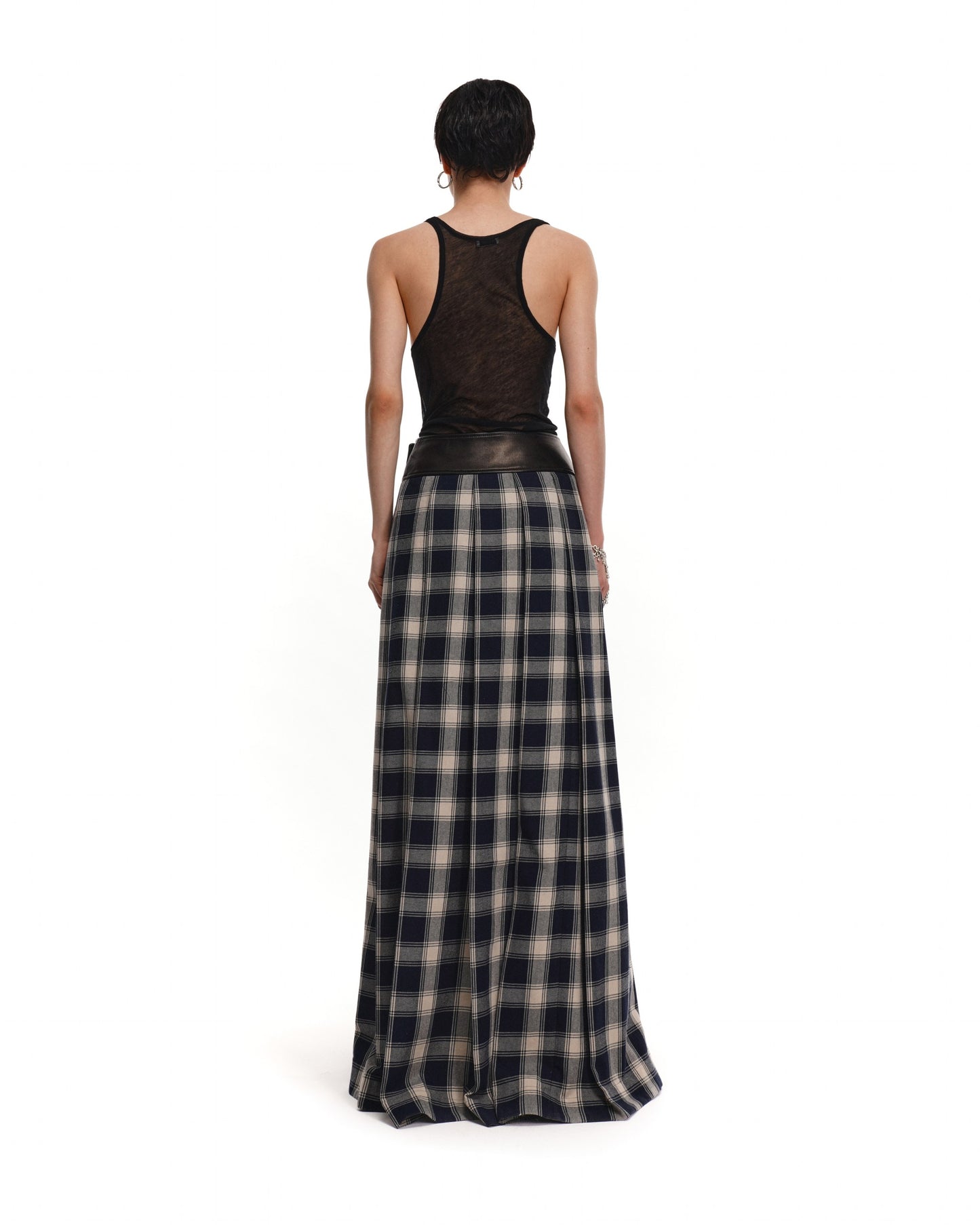 PLAID SKIRT