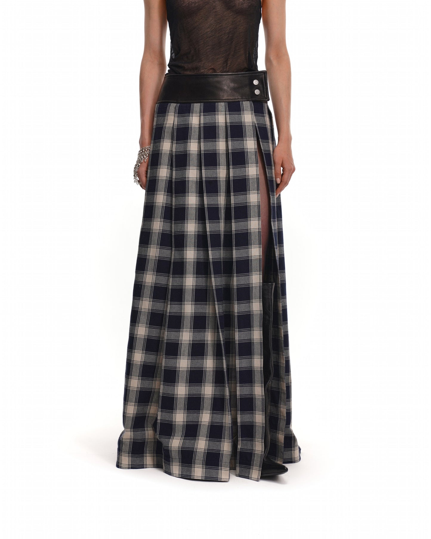 PLAID SKIRT