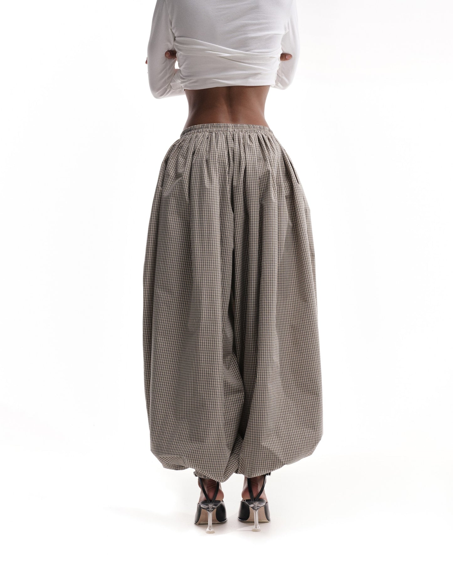 PLAID PANTS