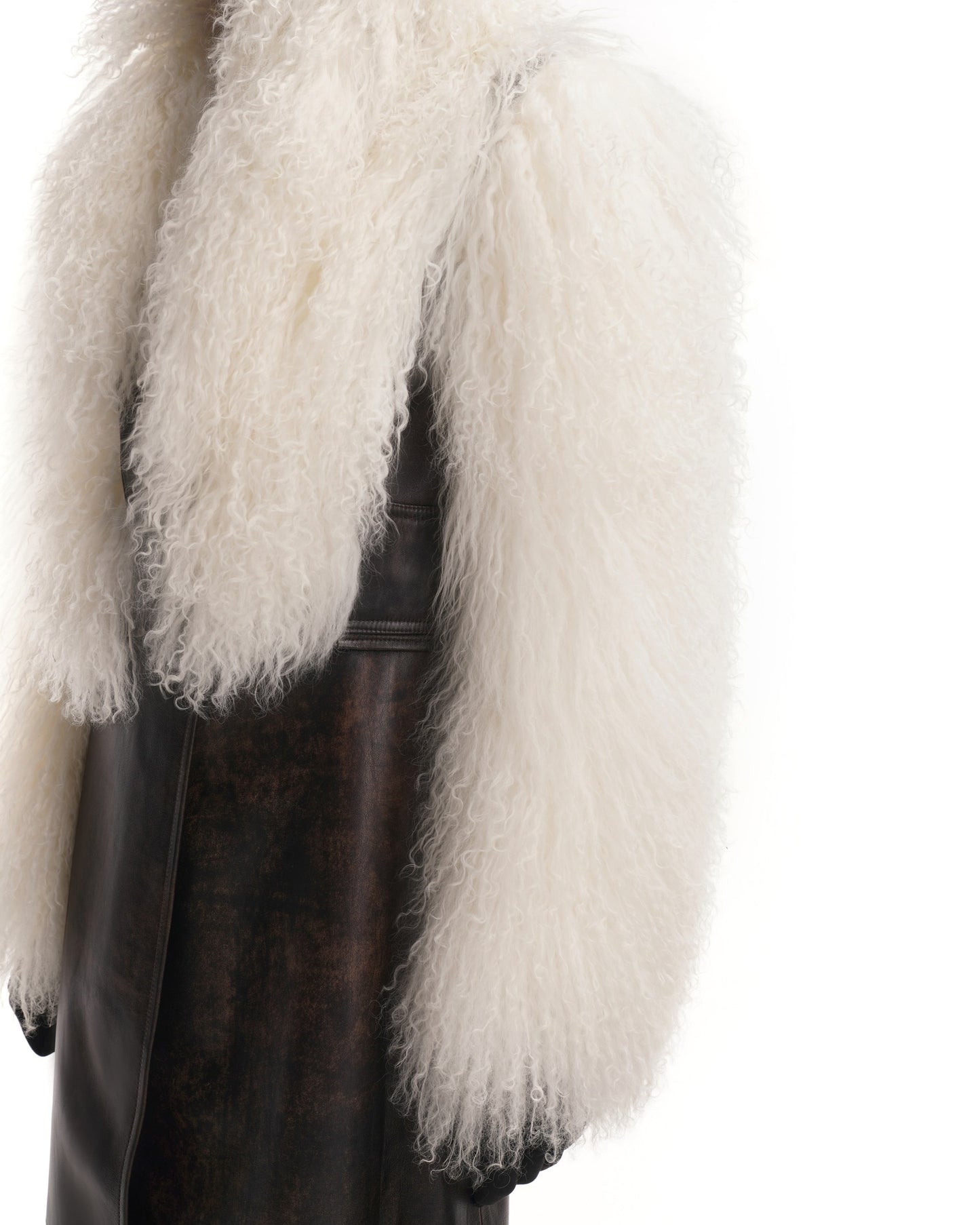 SIGNATURE SHEARLING COAT