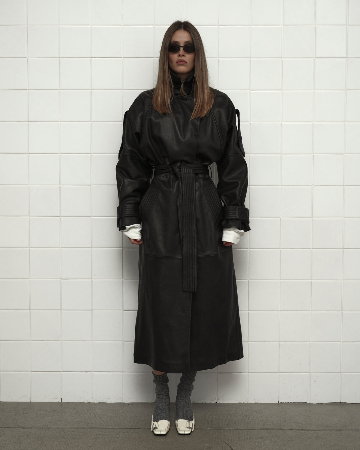 SIGNATURE LEATHER COAT 1992