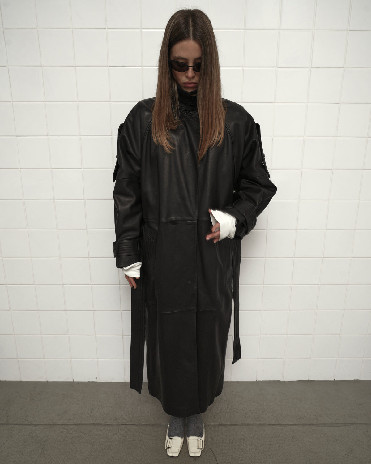 SIGNATURE LEATHER COAT 1992