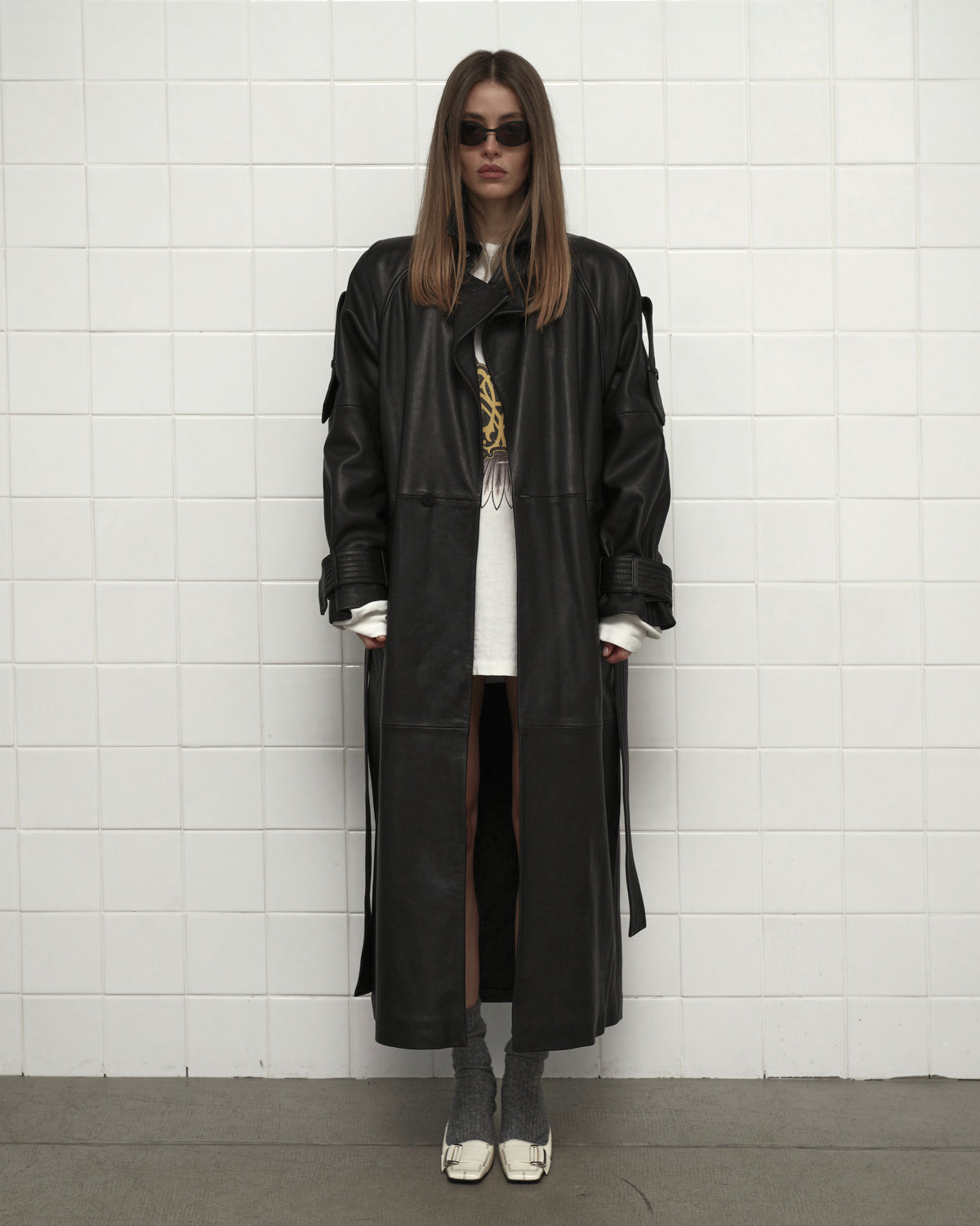 SIGNATURE LEATHER COAT 1992