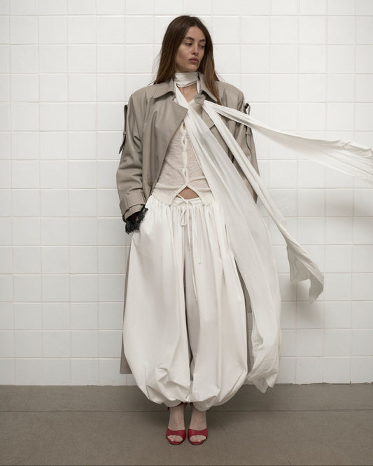 SIGNATURE LEATHER COAT