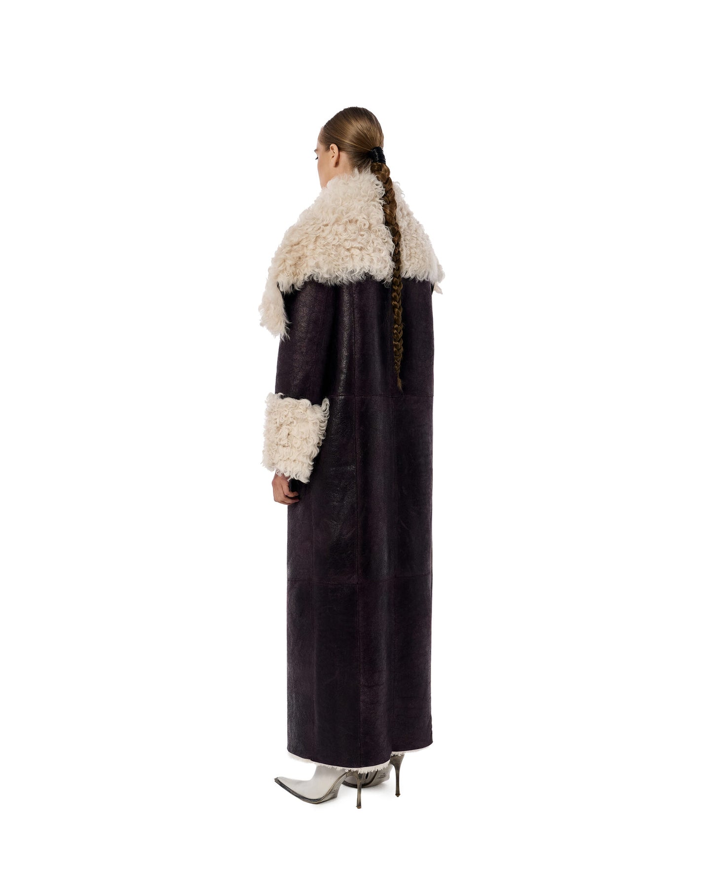 BELLA SHEARLING COAT